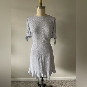 Banana Republic Black and White Polka Dot Dress